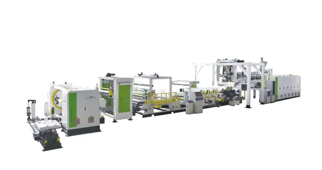 Wave Sheet Extrusion Line